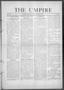 Newspaper: The Umpire (Norman, Okla.), Vol. 3, No. 37, Ed. 1 Tuesday, February 9…