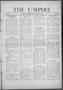 Newspaper: The Umpire (Norman, Okla.), Vol. 3, No. 38, Ed. 1 Friday, February 12…