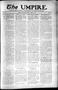 Newspaper: The Umpire (Norman, Okla.), Vol. 7, No. 43, Ed. 1 Friday, March 7, 19…