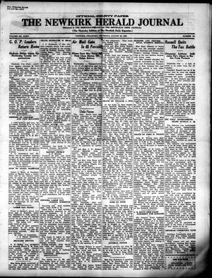 The Newkirk Herald Journal (Newkirk, Okla.), Vol. 35, No. 51, Ed. 1 Thursday, August 30, 1928