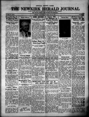 The Newkirk Herald Journal (Newkirk, Okla.), Vol. 36, No. 37, Ed. 1 Thursday, May 23, 1929