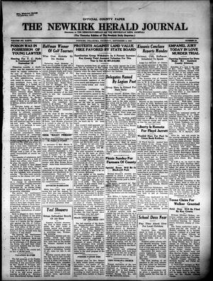 The Newkirk Herald Journal (Newkirk, Okla.), Vol. 36, No. 52, Ed. 1 Thursday, September 5, 1929