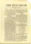 Thumbnail image of item number 1 in: 'The Hallaquah, Volume 2, Number 7, March 1881'.