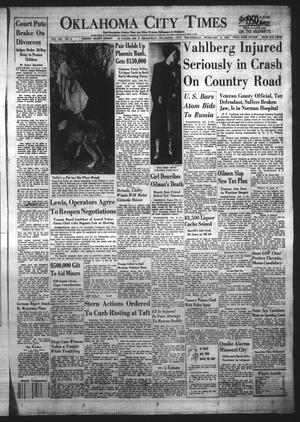 Oklahoma City Times (Oklahoma City, Okla.), Vol. 61, No. 3, Ed. 1 Wednesday, February 8, 1950