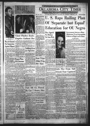 Oklahoma City Times (Oklahoma City, Okla.), Vol. 61, No. 4, Ed. 2 Thursday, February 9, 1950