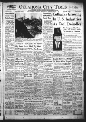 Oklahoma City Times (Oklahoma City, Okla.), Vol. 61, No. 4, Ed. 4 Thursday, February 9, 1950