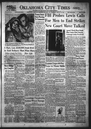 Oklahoma City Times (Oklahoma City, Okla.), Vol. 61, No. 15, Ed. 1 Wednesday, February 22, 1950