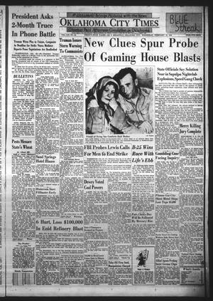 Oklahoma City Times (Oklahoma City, Okla.), Vol. 61, No. 15, Ed. 2 Wednesday, February 22, 1950