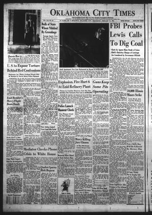 Oklahoma City Times (Oklahoma City, Okla.), Vol. 61, No. 15, Ed. 3 Wednesday, February 22, 1950