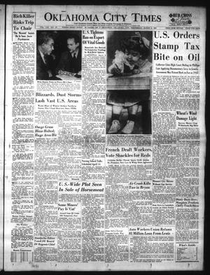 Oklahoma City Times (Oklahoma City, Okla.), Vol. 61, No. 27, Ed. 1 Wednesday, March 8, 1950