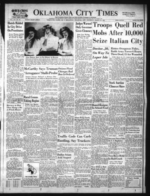 Oklahoma City Times (Oklahoma City, Okla.), Vol. 61, No. 40, Ed. 3 Thursday, March 23, 1950