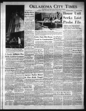 Oklahoma City Times (Oklahoma City, Okla.), Vol. 61, No. 42, Ed. 3 Saturday, March 25, 1950