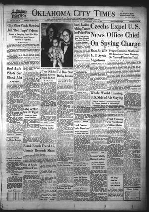 Oklahoma City Times (Oklahoma City, Okla.), Vol. 61, No. 63, Ed. 1 Wednesday, April 19, 1950