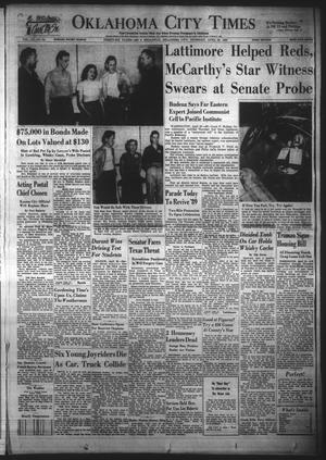 Oklahoma City Times (Oklahoma City, Okla.), Vol. 61, No. 64, Ed. 3 Thursday, April 20, 1950