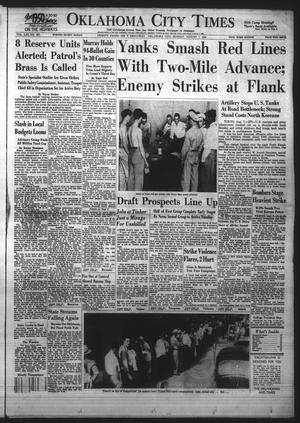 Oklahoma City Times (Oklahoma City, Okla.), Vol. 61, No. 157, Ed. 1 Monday, August 7, 1950