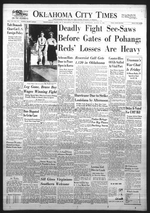 Oklahoma City Times (Oklahoma City, Okla.), Vol. 61, No. 177, Ed. 1 Wednesday, August 30, 1950