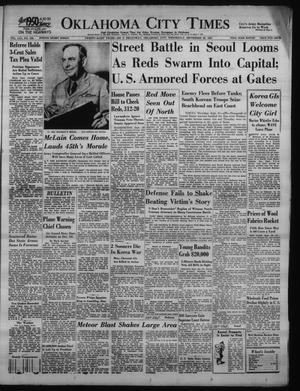 Oklahoma City Times (Oklahoma City, Okla.), Vol. 61, No. 195, Ed. 1 Wednesday, September 20, 1950