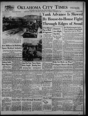 Oklahoma City Times (Oklahoma City, Okla.), Vol. 61, No. 196, Ed. 3 Thursday, September 21, 1950