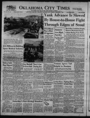 Oklahoma City Times (Oklahoma City, Okla.), Vol. 61, No. 196, Ed. 4 Thursday, September 21, 1950
