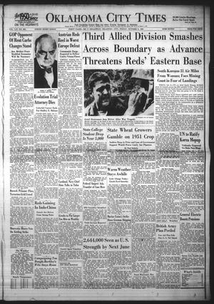 Oklahoma City Times (Oklahoma City, Okla.), Vol. 61, No. 209, Ed. 3 Friday, October 6, 1950