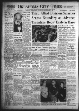 Oklahoma City Times (Oklahoma City, Okla.), Vol. 61, No. 209, Ed. 4 Friday, October 6, 1950