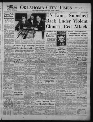 Oklahoma City Times (Oklahoma City, Okla.), Vol. 61, No. 253, Ed. 1 Monday, November 27, 1950
