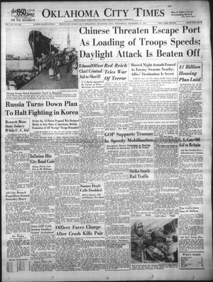 Oklahoma City Times (Oklahoma City, Okla.), Vol. 61, No. 267, Ed. 1 Wednesday, December 13, 1950