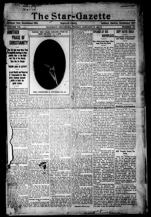 The Star=Gazette (Sallisaw, Okla.), Vol. 7, No. 10, Ed. 1 Friday, January 3, 1913