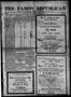 Thumbnail image of item number 1 in: 'The Fargo Republican (Fargo, Okla.), Vol. 4, No. 15, Ed. 1 Thursday, September 4, 1913'.