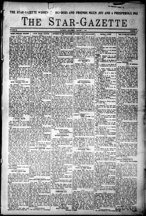 The Star-Gazette (Sallisaw, Okla.), Vol. 22, No. 11, Ed. 1 Friday, January 1, 1915