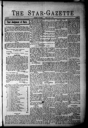 The Star-Gazette (Sallisaw, Okla.), Vol. 22, No. 41, Ed. 1 Friday, July 30, 1915