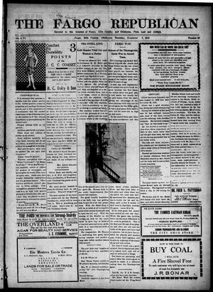 The Fargo Republican (Fargo, Okla.), Vol. 6, No. 28, Ed. 1 Thursday, December 2, 1915