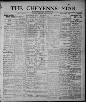 The Cheyenne Star (Cheyenne, Okla.), Vol. 18, No. 13, Ed. 1 Thursday, October 17, 1918