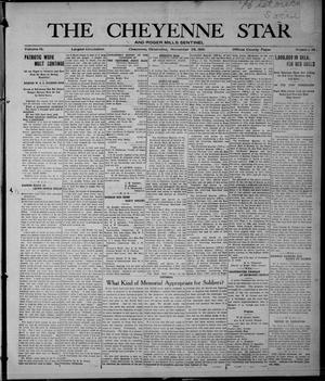 The Cheyenne Star and Roger Mills Sentinel (Cheyenne, Okla.), Vol. 18, No. 18, Ed. 1 Thursday, November 28, 1918