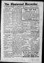 Thumbnail image of item number 1 in: 'The Ringwood Recorder (Ringwood, Okla.), Vol. 3, No. 38, Ed. 1 Friday, July 4, 1924'.