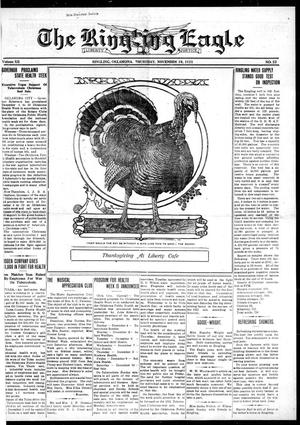 The Ringling Eagle (Ringling, Okla.), Vol. 12, No. 22, Ed. 1 Thursday, November 24, 1921