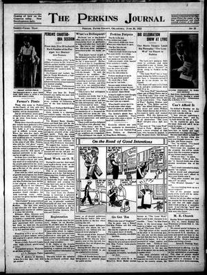 The Perkins Journal (Perkins, Oklahoma), Vol. 33, No. 25, Ed. 1 Friday, June 30, 1922