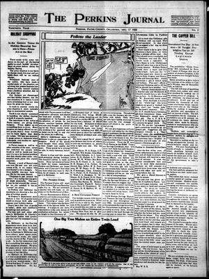 The Perkins Journal (Perkins, Oklahoma), Vol. 30, No. 2, Ed. 1 Friday, December 17, 1920