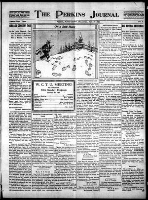 The Perkins Journal (Perkins, Oklahoma), Vol. 30, No. 8, Ed. 1 Friday, January 28, 1921