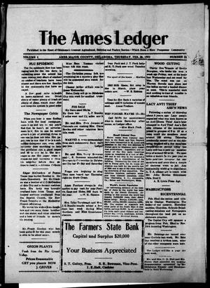 The Ames Ledger (Ames, Okla.), Vol. 1, No. 51, Ed. 1 Thursday, February 25, 1932