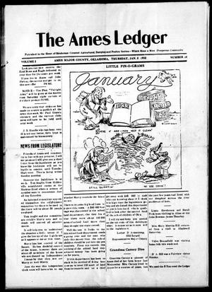 The Ames Ledger (Ames, Okla.), Vol. 2, No. 44, Ed. 1 Thursday, January 5, 1933