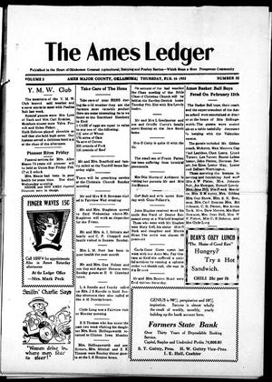 The Ames Ledger (Ames, Okla.), Vol. 2, No. 51, Ed. 1 Thursday, February 16, 1933