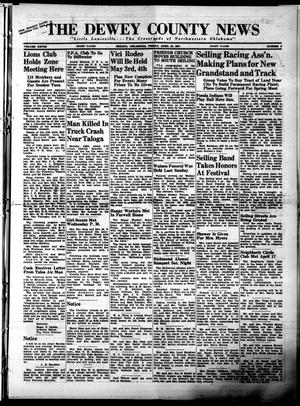 The Dewey County News (Seiling, Okla.), Vol. 28, No. 8, Ed. 1 Friday, April 25, 1947