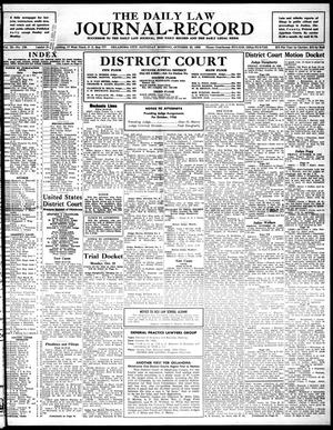 The Daily Law Journal-Record (Oklahoma City, Oklahoma), Vol. 33, No. 129, Ed. 1 Saturday, October 20, 1956