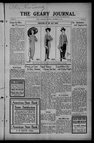 The Geary Journal (Geary, Okla.), Vol. 13, No. 38, Ed. 1 Thursday, November 13, 1913