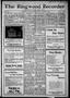 Newspaper: The Ringwood Recorder (Ringwood, Okla.), Vol. 2, No. 45, Ed. 1 Friday…