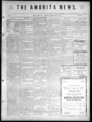 The Amorita News. (Amorita, Okla.), Vol. 1, No. 8, Ed. 1 Thursday, June 18, 1908