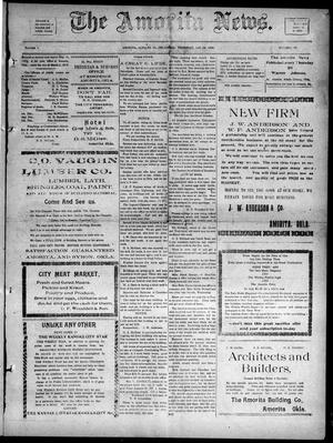 The Amorita News. (Amorita, Okla.), Vol. 1, No. 40, Ed. 1 Thursday, January 28, 1909