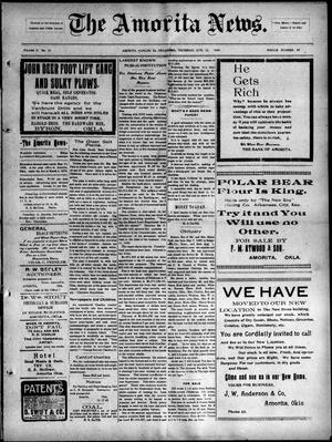 The Amorita News. (Amorita, Okla.), Vol. 2, No. 68, Ed. 1 Thursday, August 12, 1909