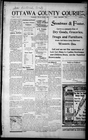 Ottawa County Courier (Wyandotte, Okla.), Vol. 5, No. 3, Ed. 1 Friday, September 1, 1911